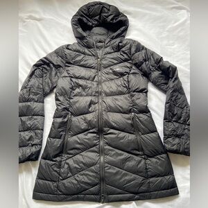 Eddie Bauer EB650 Down Puffer Lightweight Jacket Black Women’s Sz XS Extra Small